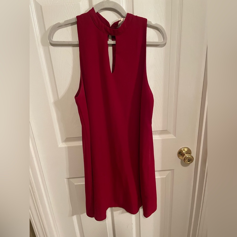 Everly- Burgundy Dress- Size Medium